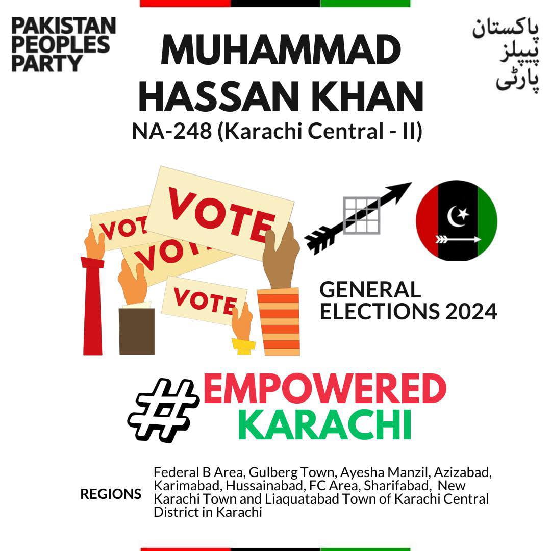 NA-248 (Karachi Central - II) Election 2024-Muhammad-Hassan-Khan